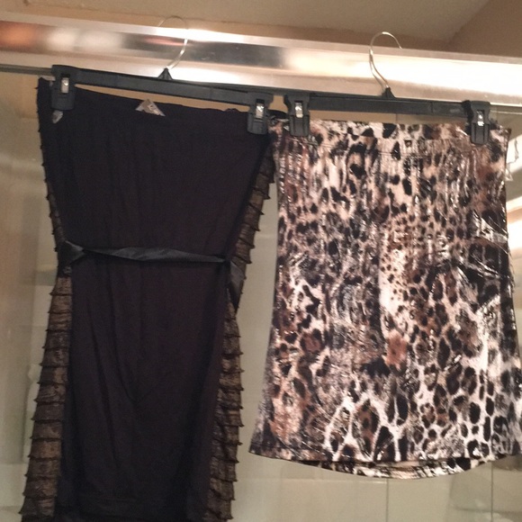 Rue 21 tube tops girls night NWT M NWOT XL - Picture 5 of 8